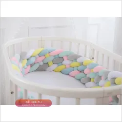 Защитный бампер-бортик для кроватки Baby Extra Long