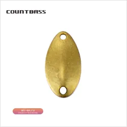 Заготовки воблеров COUNTBASS 50 шт. 1.8г латунь для форели