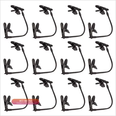 Зажимы для шляп от ветра (20 шт.)