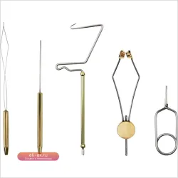 Набор рыболовных инструментов для вязания мушек, 5 предметов