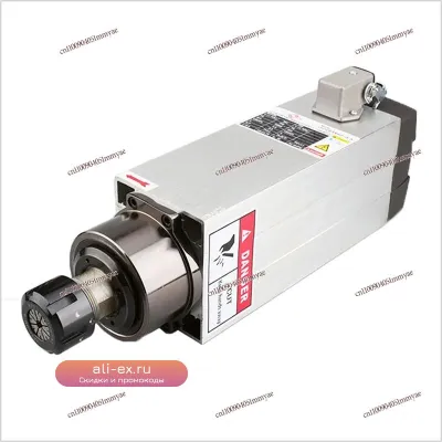 Шпиндель для деревообработки 3.5кВт 18000 об/мин 300Гц с воздушным охлаждением CNC