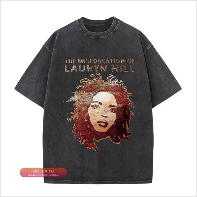 Футболка Vintage Lauryn Hill The Miseducation Lauryn Hill Graphic
