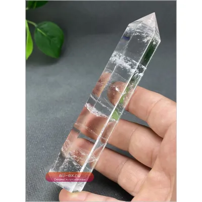 Натуральный горный хрусталь, кристальная башня для медитации, исцеление чакр, подарок фэн-шуй