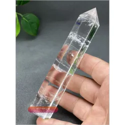 Натуральный горный хрусталь, кристальная башня для медитации, исцеление чакр, подарок фэн-шуй