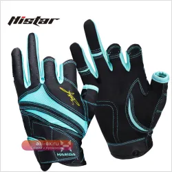 Рыболовные перчатки HISTAR с 3D дизайном, быстросохнущие, антискользящие, износостойкие, импортный материал