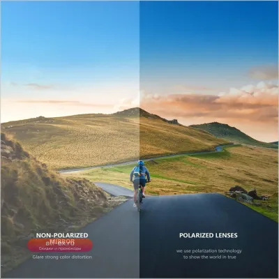 MAXJULI Поляризационные спортивные очки с защитой от УФ 400 для мужчин и женщин (8232)