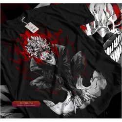 Футболка Dandadan Okarun Momo Ayase черный аниме размер 037