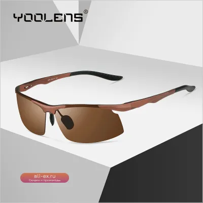Солнцезащитные очки YOOLENS Polarized с фотохромными линзами и ночным видением для мужчин