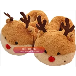 Тапочки Monster Adventure с противоскользящей подошвой, плюшевые, для мужчин и женщин, оригинальный подарок