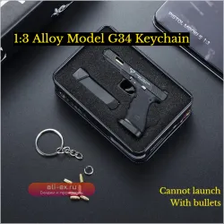 Брелок-модель пистолета G34 New Alloy Empire 1:3 с пулями