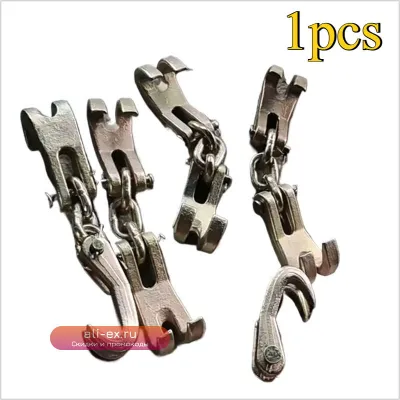 Зажим двойной с самозатягиванием для ремонта кузова автомобиля