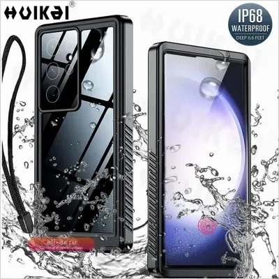 Водонепроницаемый чехол для Samsung S25 Ultra, S24 Ultra, S24 FE, S22, A15, A56, A55, A14, A16 IP68