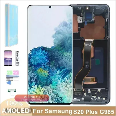 AMOLED Дисплей для Samsung Galaxy S20 Plus G985/G985F/SM-G985F/D с сенсорным экраном