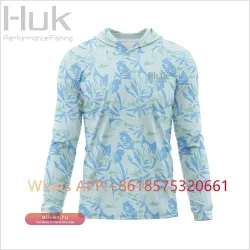 Футболка с длинным рукавом HUK Gear для рыбалки с защитой от солнца