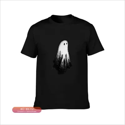 Футболка Ghost Anime для мужчин