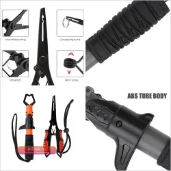 Мультифункциональный захват для рыбы 340F с экстрактором крючков и кусачками