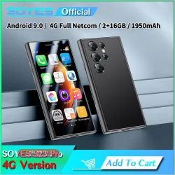 SOYES S23 Pro 4G Eurasian Version Mini Смартфон 2GB/16GB Android 9.0 Face ID 1950mAh 3.0"