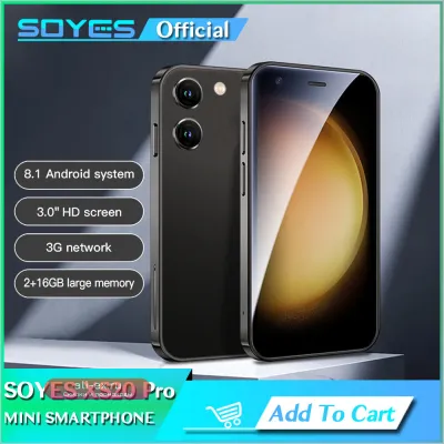 SOYES XS20 Pro 3.0" Мини-смартфон, 2GB RAM, 16GB ROM, Android 8.1, Dual SIM, Wi-Fi, GPS, 3G