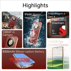 Смартфон HONOR X9d Global Version 8300 мАч 108Мп NFC