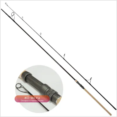 Удилище для карповой ловли Best Fishing 2024, 13 футов, 3.5lb, с пробковой рукоятью и алюминиевым катушкодержателем