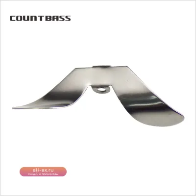 Вращающиеся лепестки Countbass 50 шт. для спиннинга, компоненты для самодельных приманок