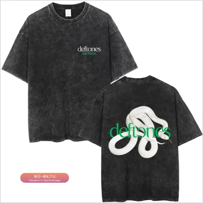 Футболка Deftones Vintage Snake Graphic