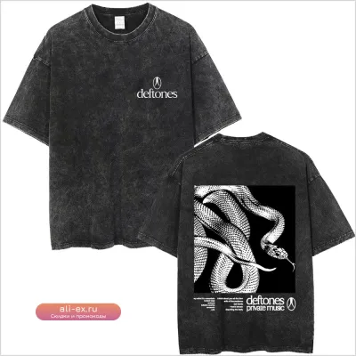 Футболка Deftones Vintage Snake Graphic