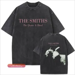 Футболка The Smiths "The Queen Is Dead" в стиле ретро, унисекс