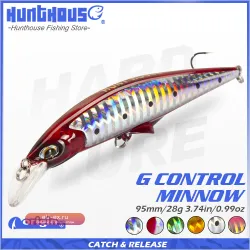 Спиннинговая приманка Hunthouse G-control Minnow тонущая 95/120мм 28/41г