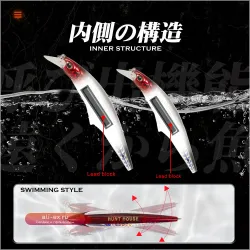 Спиннинговая приманка Hunthouse G-control Minnow тонущая 95/120мм 28/41г