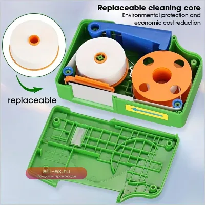 Очиститель оптических коннекторов SC/FC/LC/ST для FTTH