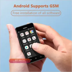 Смартфон S9 Pro Mini Android 8.1, 3.0'' экран, 2GB RAM, 16GB ROM, 3.5мм джек, 3G