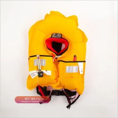 Спасательный жилет Fishing Life Vest с ручным и автоматическим надуванием для взрослых, профессиональный PFD 150N/100N, сертифицирован CE