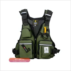 Рыболовный жилет Fishing Life Jacket с множеством карманов