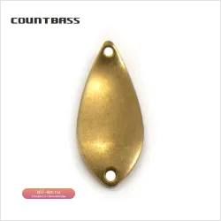 Заготовки для спиннинговых приманок Countbass 50 шт. латунь, размер 3/32 унции, для ловли лосося и окуня
