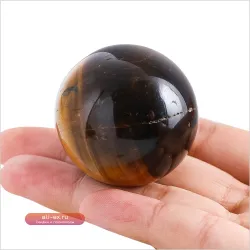 Натуральный тигровый глаз, кварцевый кристалл, шары для исцеления, рейки, декор комнаты, сувенир, подарок