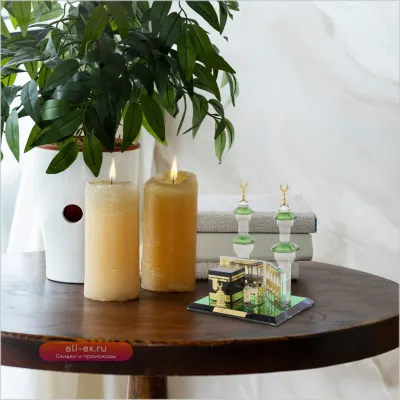 Башня с часами "Мечеть": Исламский сувенир, архитектурная модель, подарок