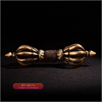 Тибетский Латунный Амулет "Маленькой Феи": Девять Сил, Усмиряющих Демонов, для Изгнания Зла (Без Коробки)