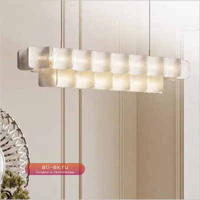 Современная роскошная светодиодная люстра Wabi Sabi для гостиной, столовой, спальни, кухни