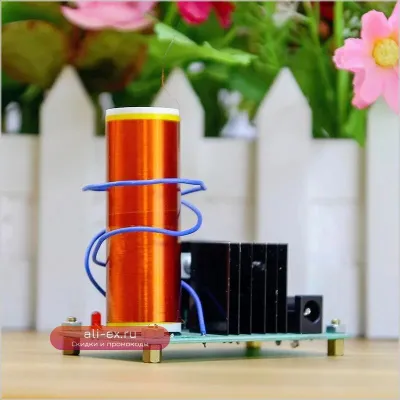 Набор для изготовления дуговой подсветки с катушкой Тесла для STEM экспериментов