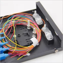 Оптическая патч-панель CATV на 8 портов Desktop SC FPC с адаптерами и пигтейлами