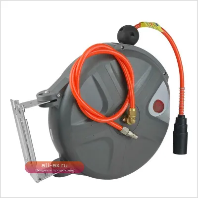 Автоматический бухтовый барабан для шлангов и труб