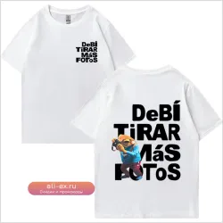 Футболка с принтом "Cartoon Frog" в стиле Bad Bunny