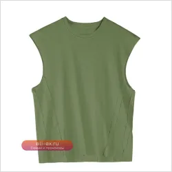 Мужская спортивная майка-жилет 2025: дышащая, без рукавов, для тренировок и отдыха