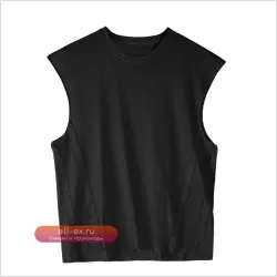 Мужская спортивная майка-жилет 2025: дышащая, без рукавов, для тренировок и отдыха