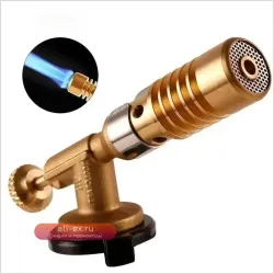 Газовая горелка с автоподжигом для кухни, пайки и кемпинга