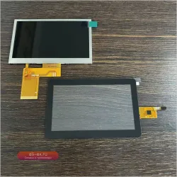 Дисплей для сварочного аппарата INNO View 1: сенсорный экран, LED, кабель, держатель волокна, основа нагревателя, защитная крышка сердечника