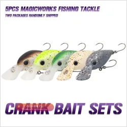 Воблер MAGIC WORKS Mini Crankbait 36мм 3.3г плавающий