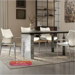 Элегантный обеденный стул для отеля в стиле "лофт"