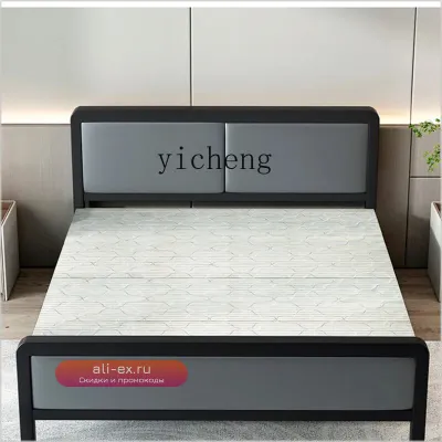 Усиленная складная кровать XL односпальная, современная простая двуспальная жесткая кровать для аренды